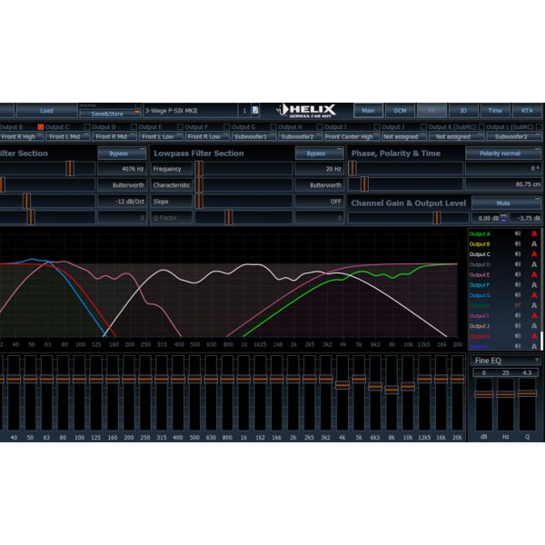 Equalizer DSP PC TOOL